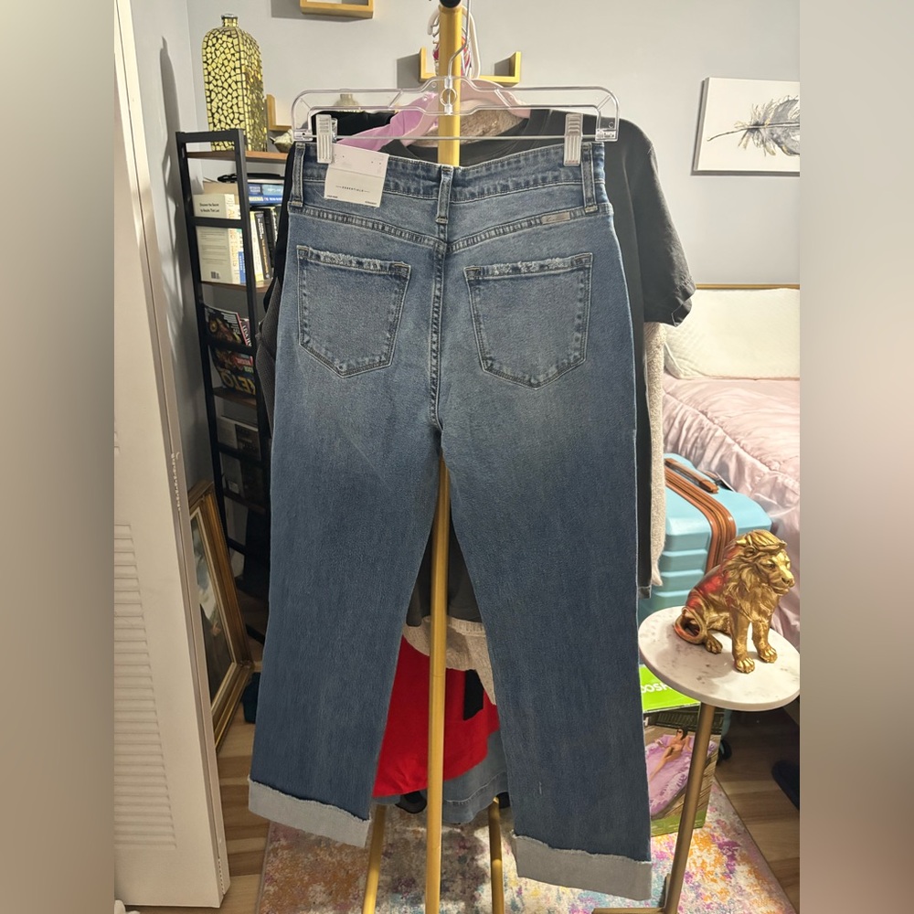 KanCan Trini Essentials High Rise Straight Jeans Size 7/27 NWT - Picture 12 of 12